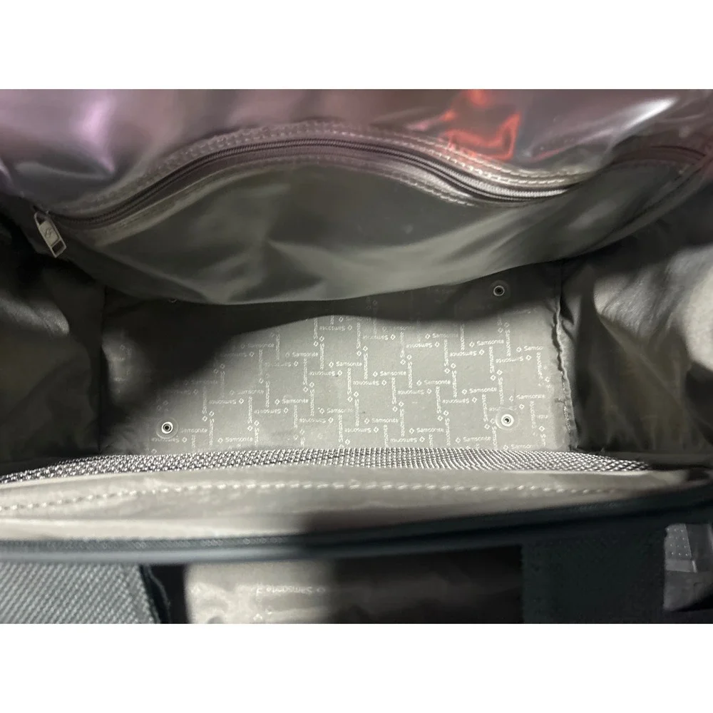 Samsonite Green Ballistic Nylon Travel Carry-On Bag Multi-Pocket Utility Duffle